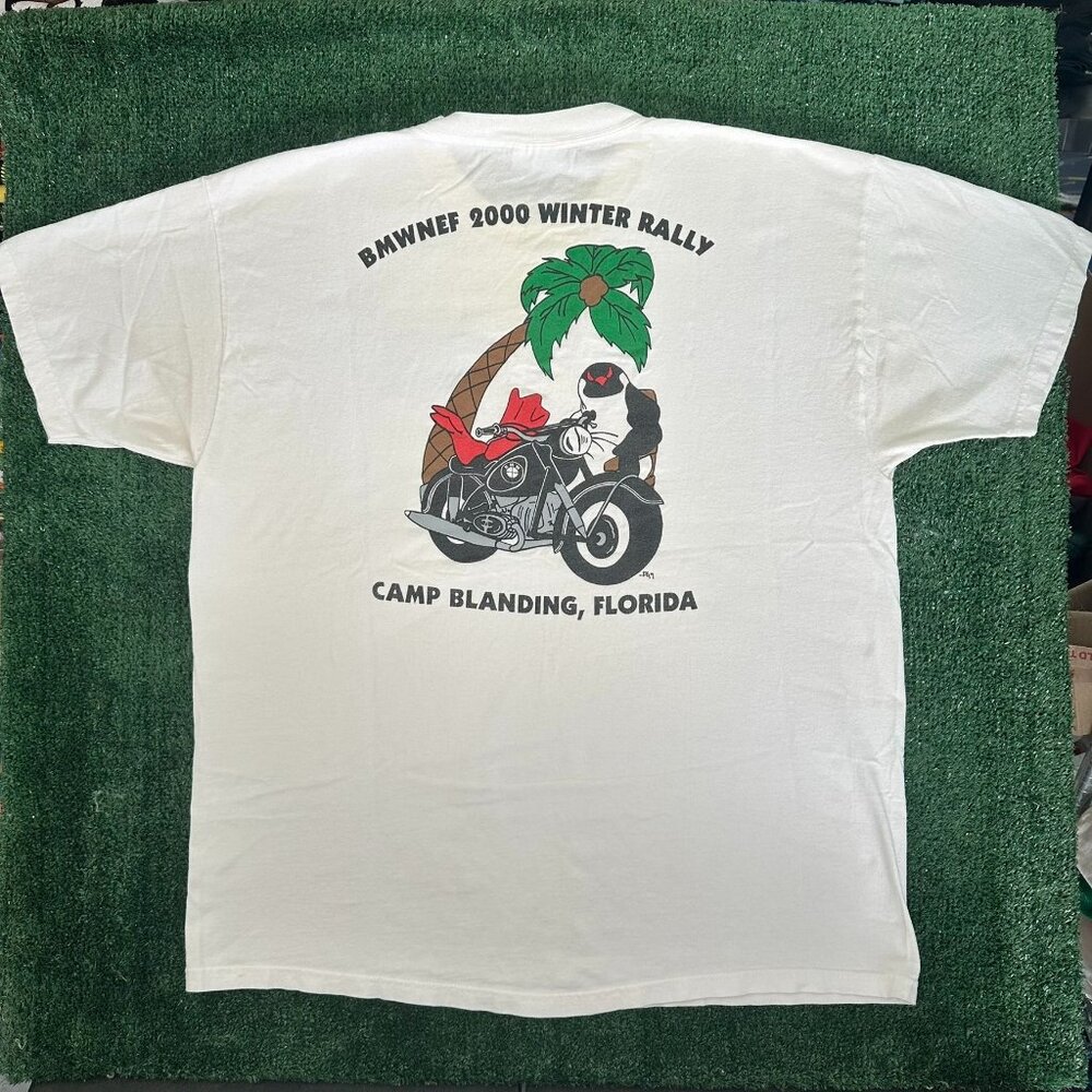 Vintage Y2K BMW Motorcycles T-Shirt Florida Biker Rally Tee